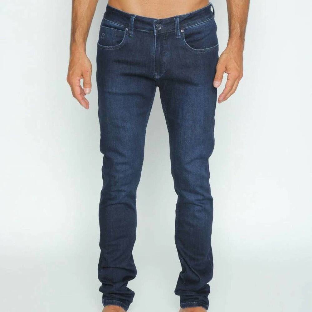 NEW EIGHT X slim fit stretch denim jeans in navy